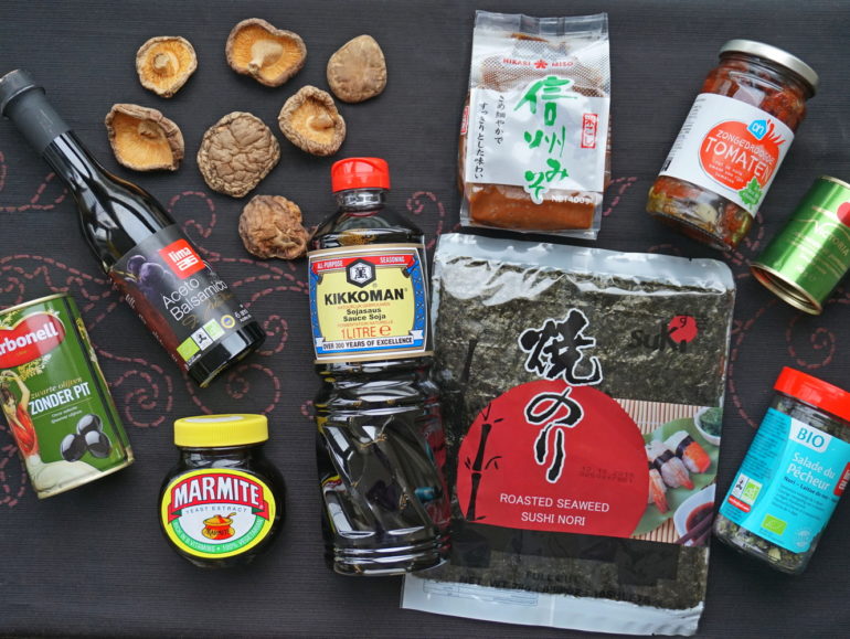 vegan umami ingredients