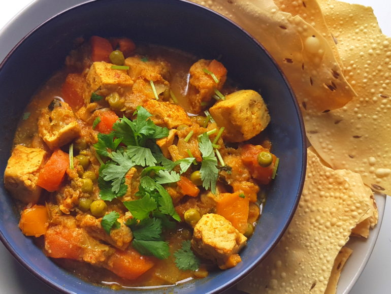 Vegan Thai tofu curry