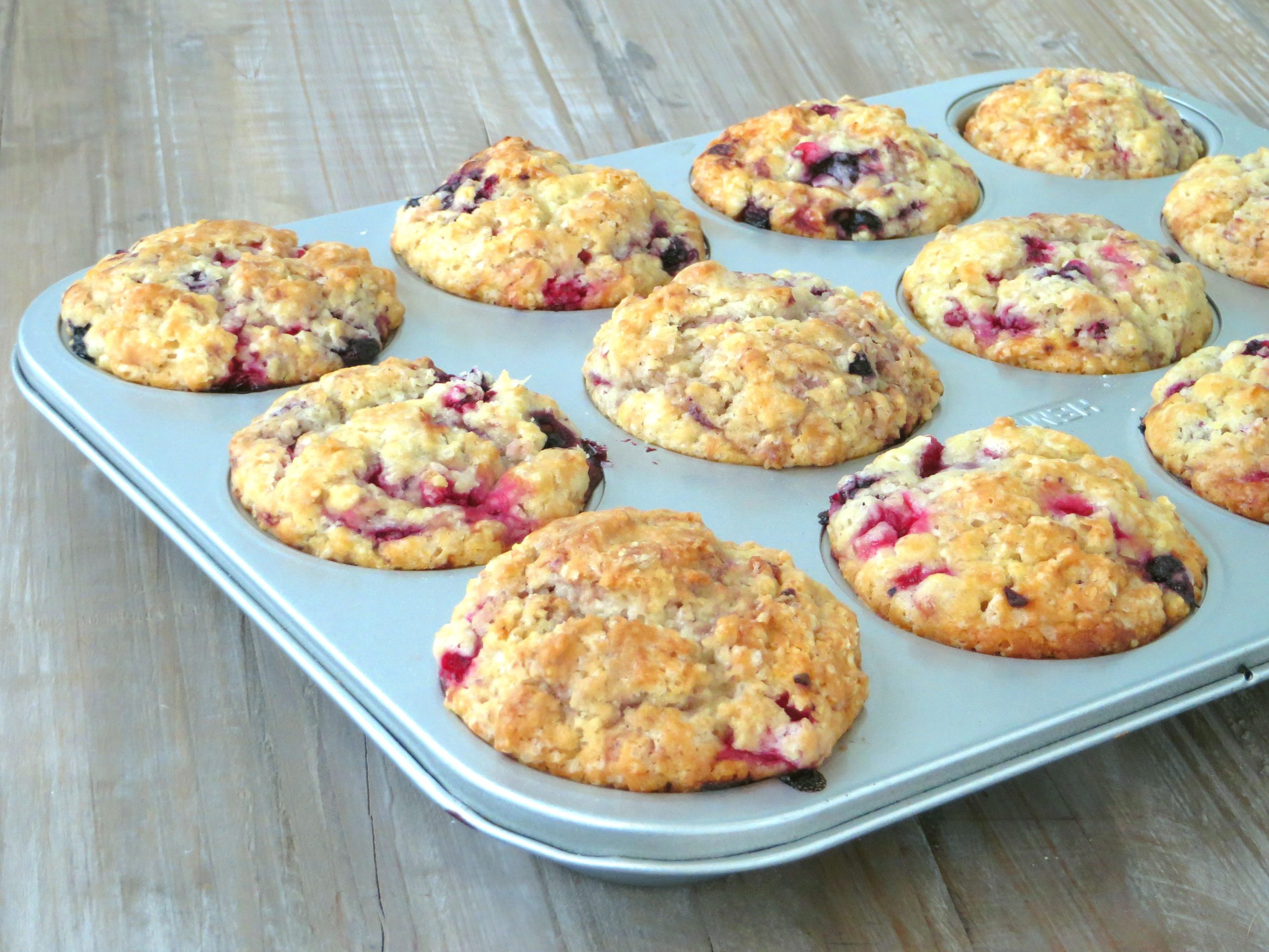 vegan berry muffins workshop